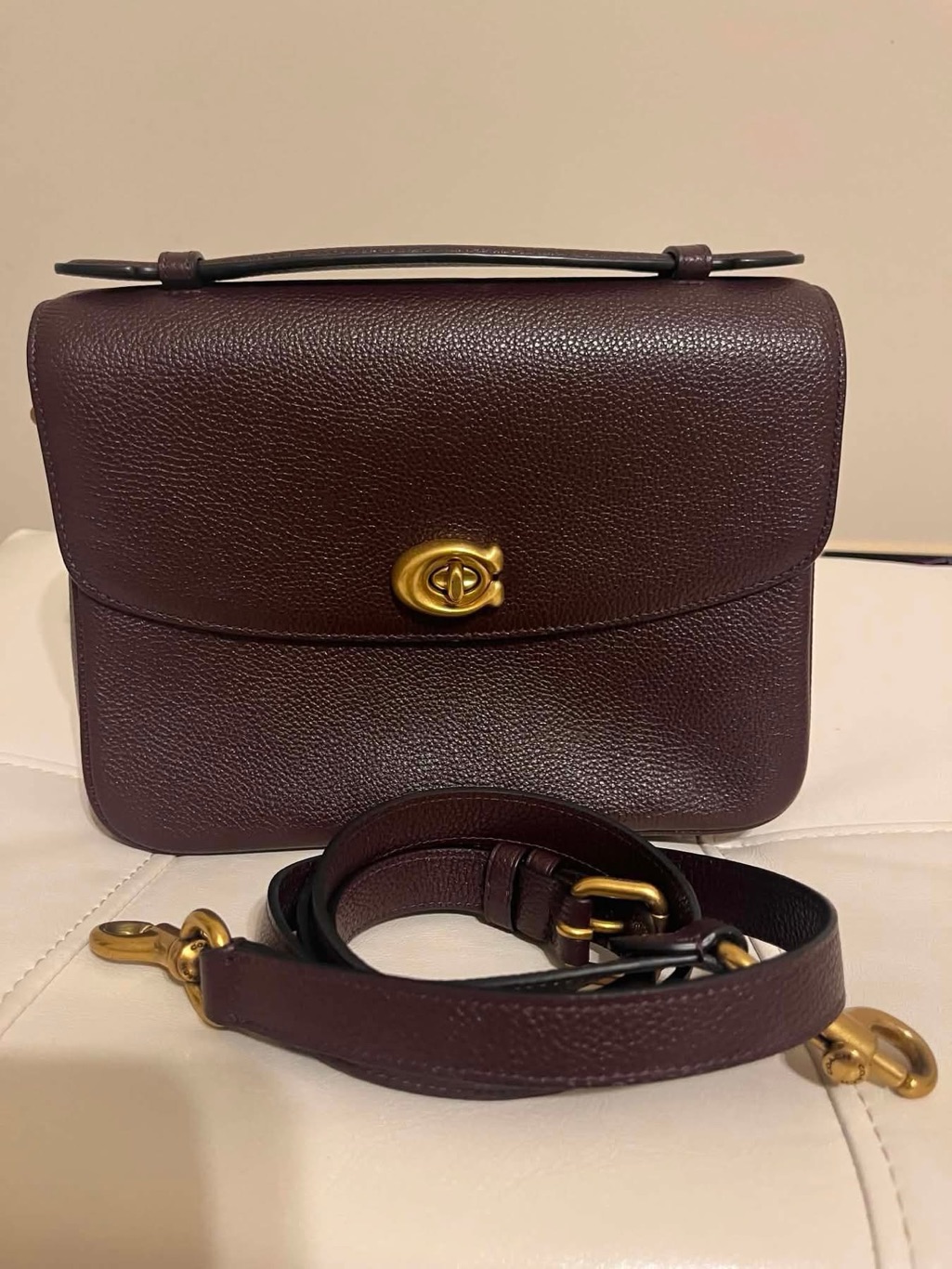 Coach Cassie In Oxblood